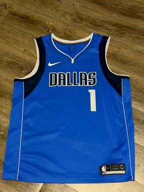 Nike Dallas Mavericks Blue Basketball Jersey Dennis Smith Jr.